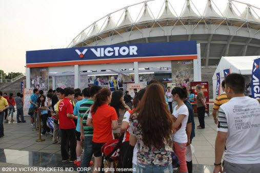 Victor display area